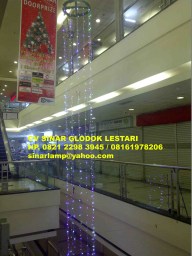 Lampu Hias Dekorasi Natal Lurus 10 meter